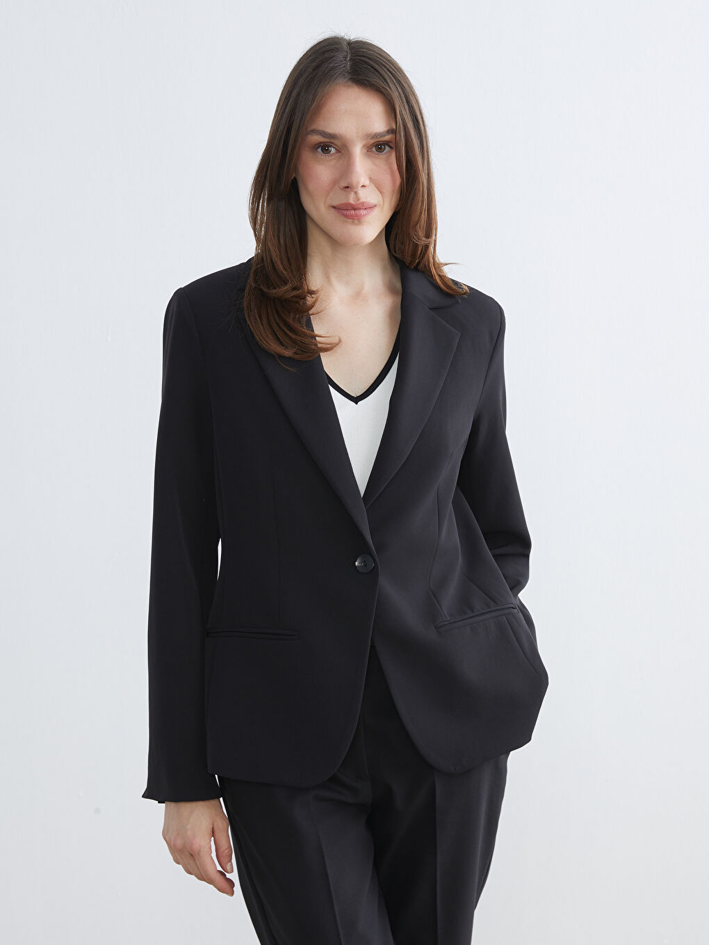 Regular Fit Women's Blazer Jacket
