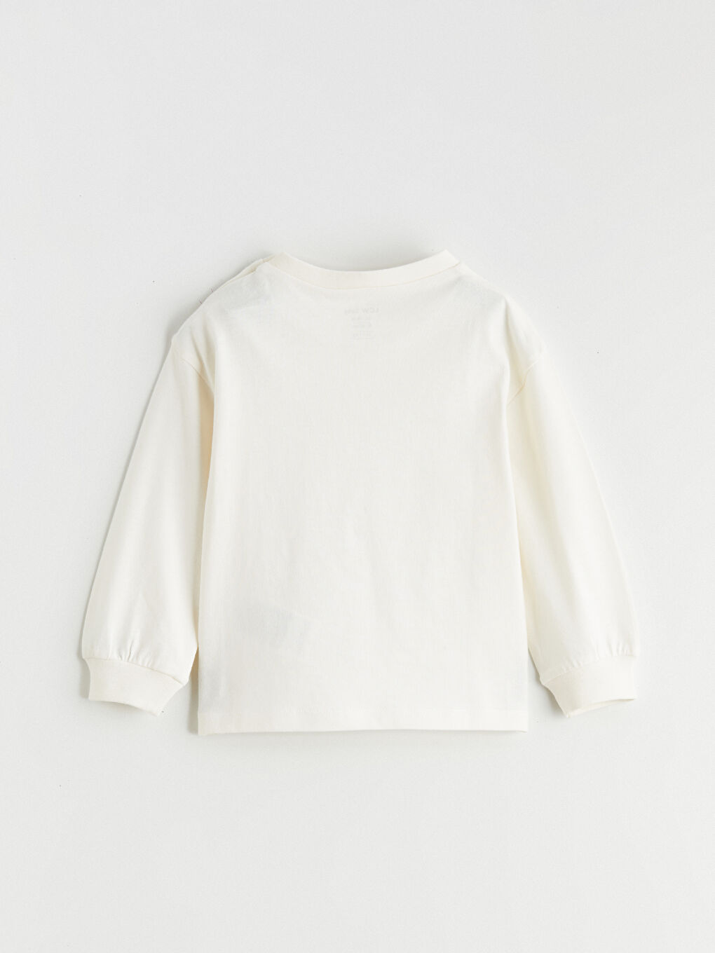 Ekru Baskılı Erkek Bebek Tişört ve Pantolon-3