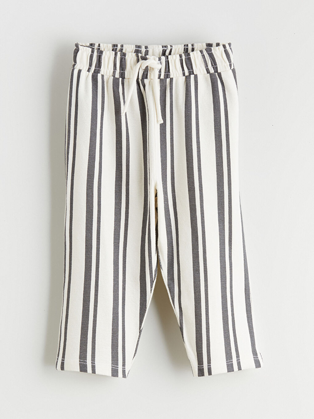 Ekru Baskılı Erkek Bebek Tişört ve Pantolon-4