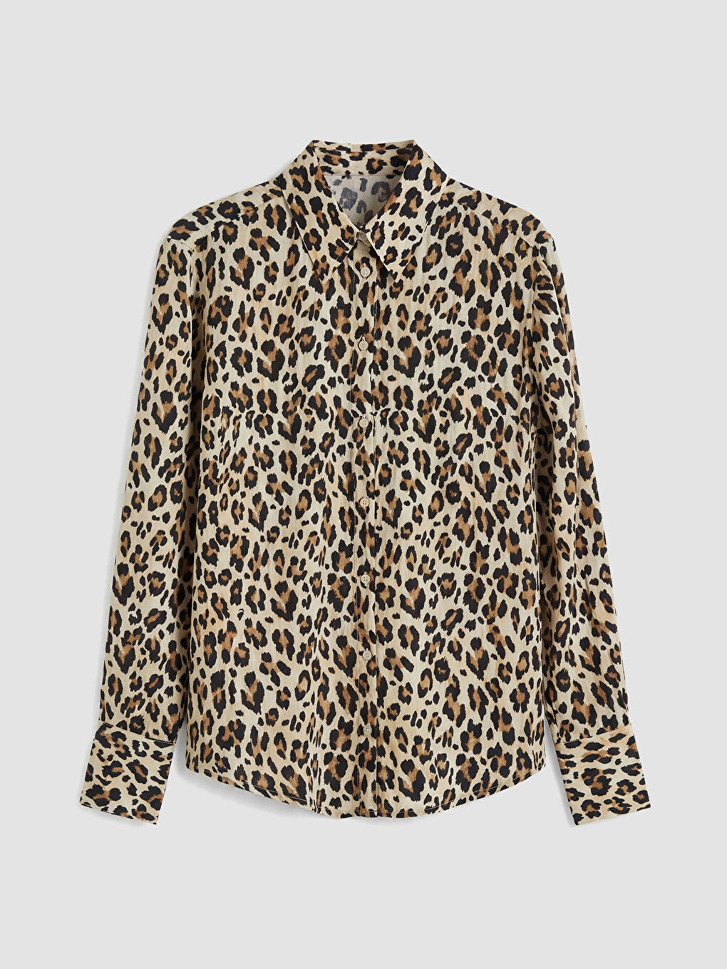 Leopard Print Women's Shirt-4