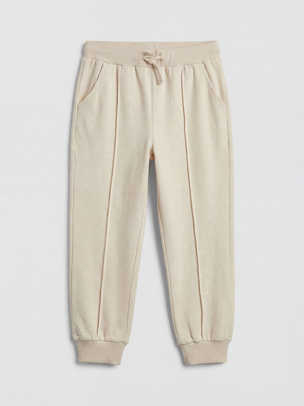 Bej Basic Erkek Çocuk Jogger Eşofman Altı