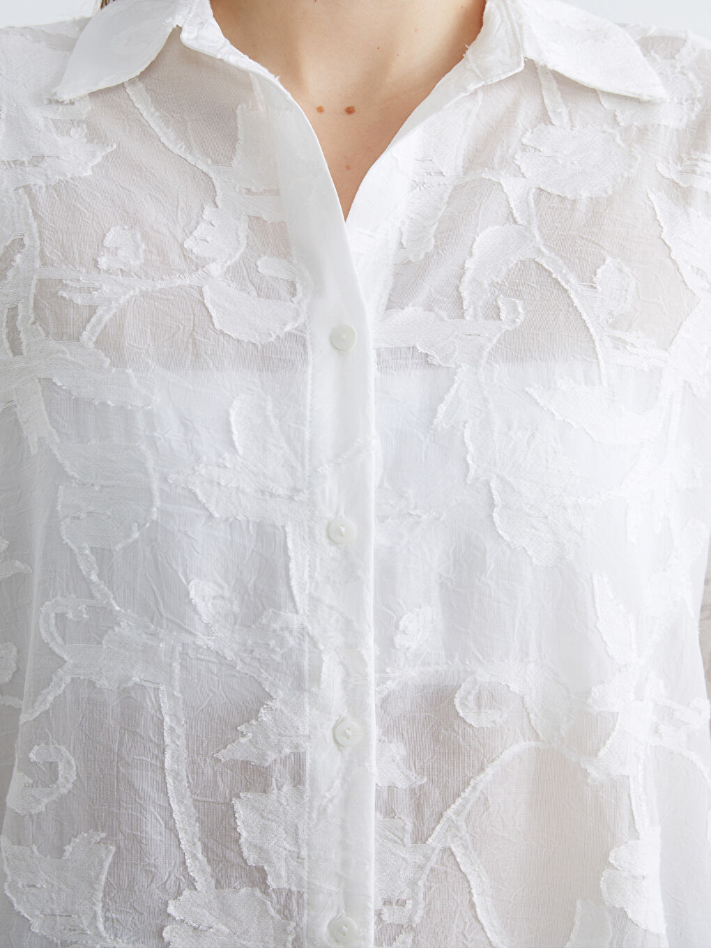 Jacquard Women's Shirt-2