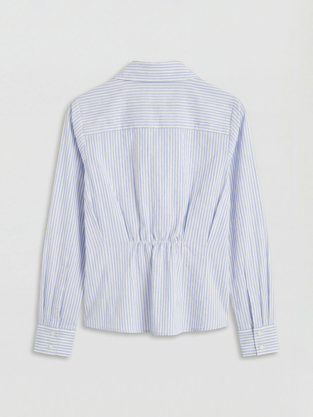 Striped Dobby Fabric Women's Shirt-1
