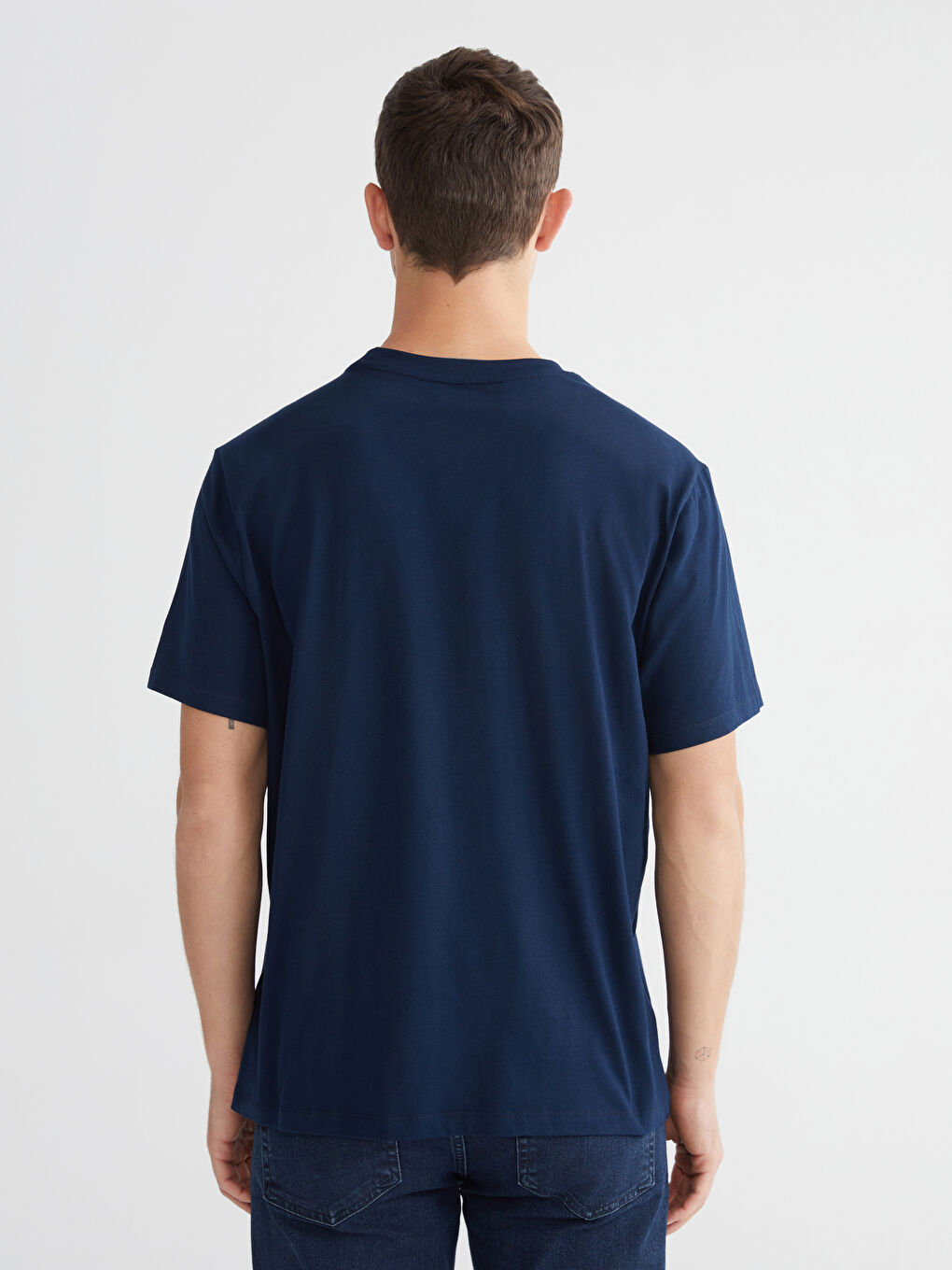 Crew Neck Jersey Men's T-Shirt-3