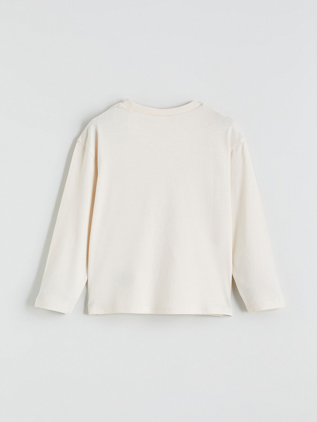 Bej Kız Çocuk Baskılı Tişört 2'li-6