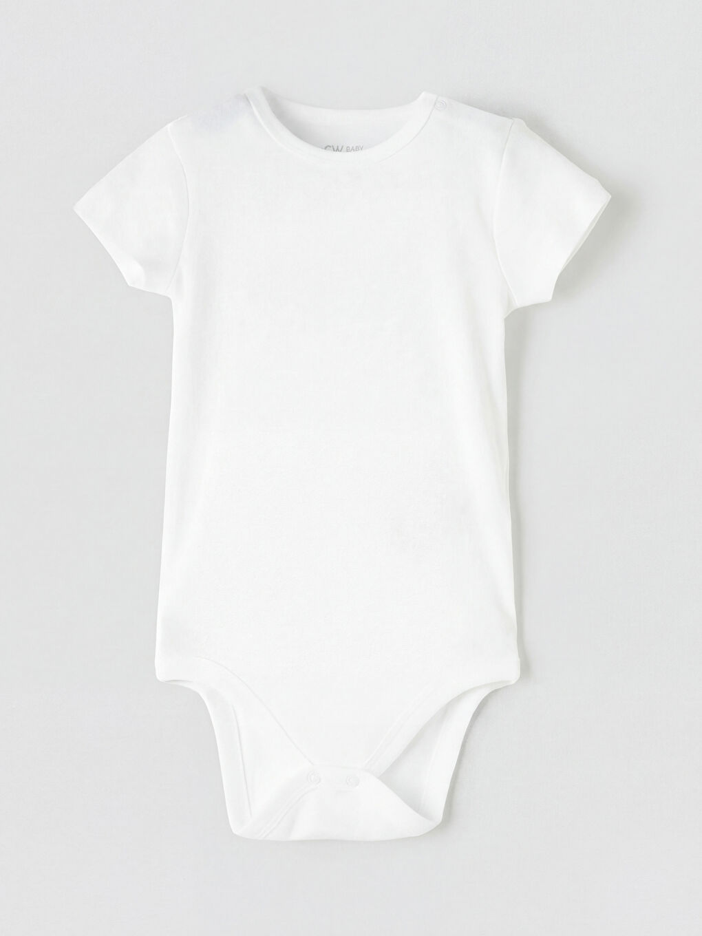 Ekru Erkek Bebek Çıtçıtlı Body 3'lü-1