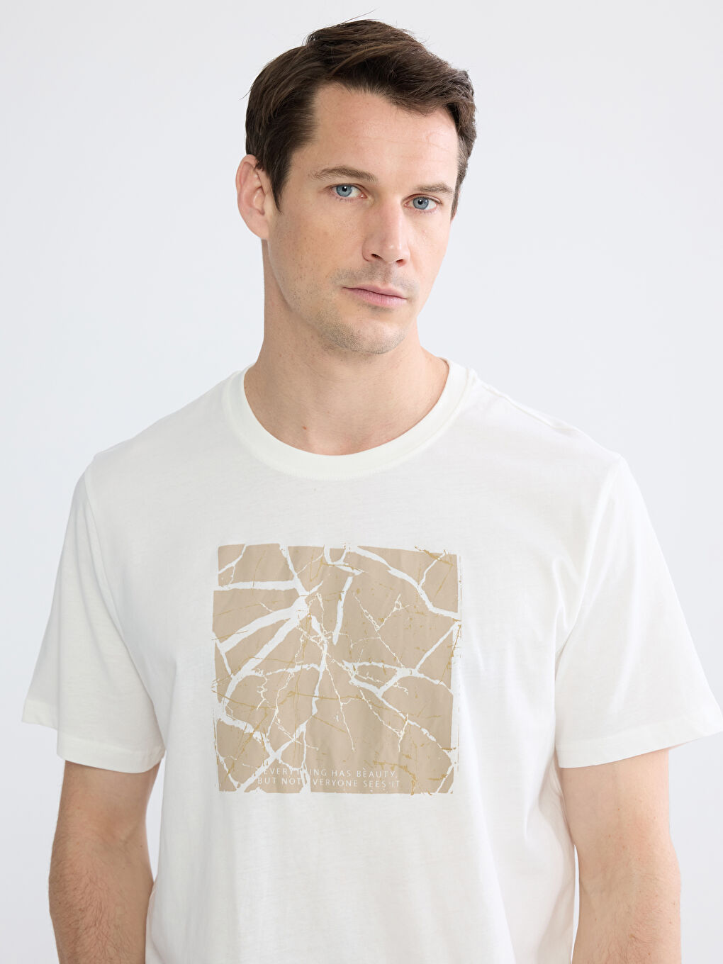 Man ECRU T-Shirt
