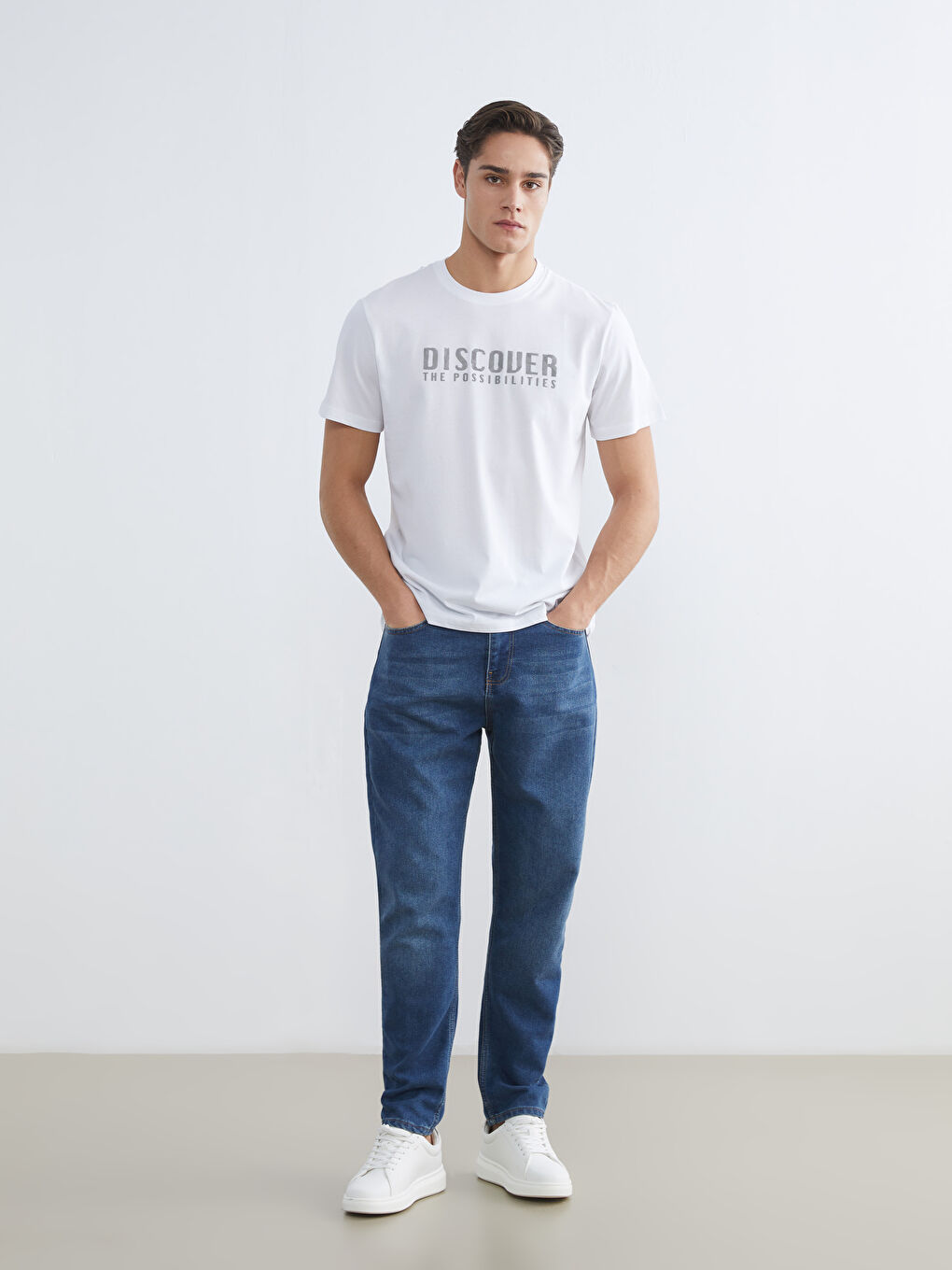 Man WHITE T-Shirt-1