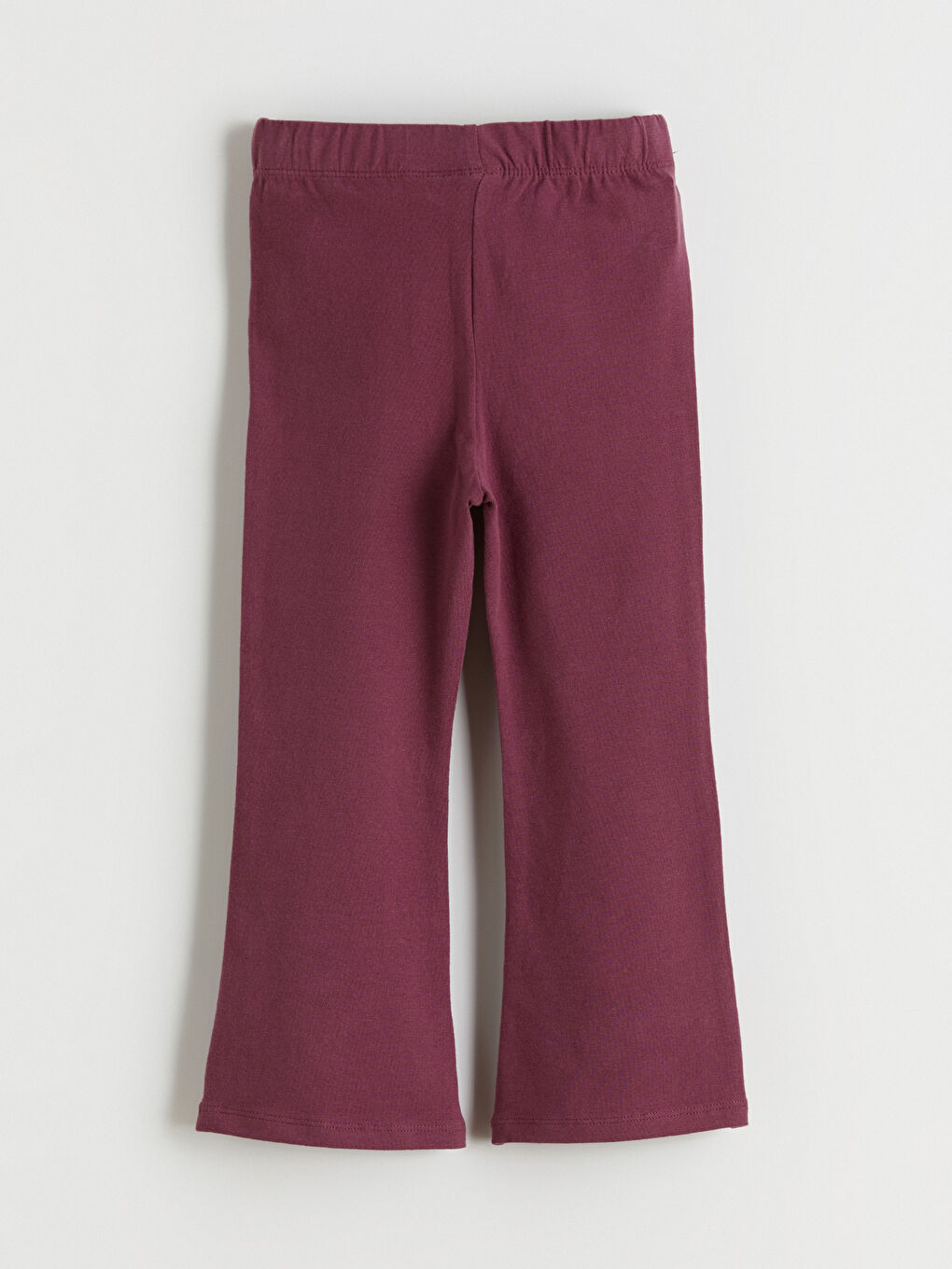 Ekru İspanyol Paça Kız Çocuk Tayt Pantolon 2'li-6