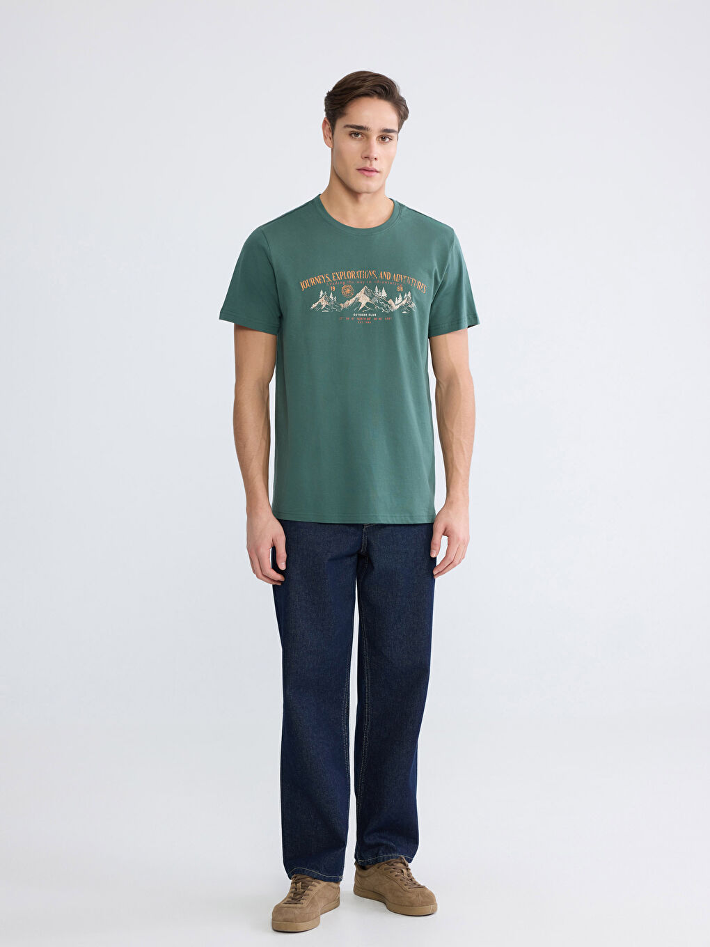 Man GREEN T-Shirt-1