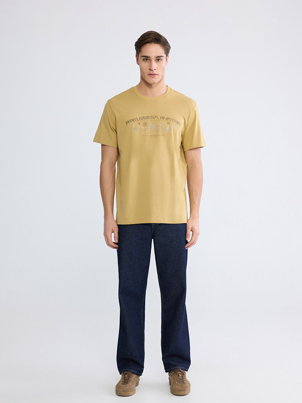 Man YELLOW T-Shirt-1