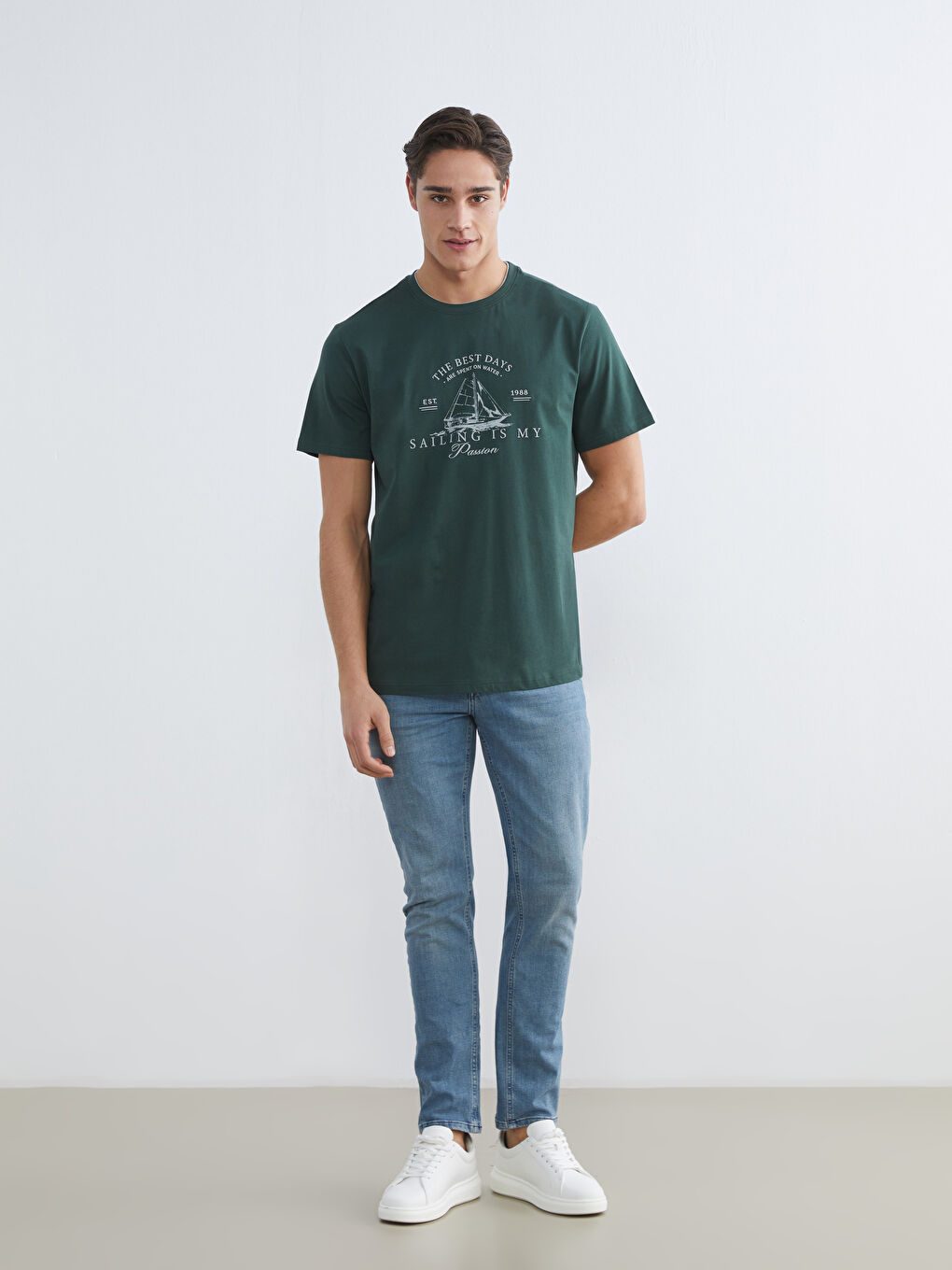 Man GREEN T-Shirt-1