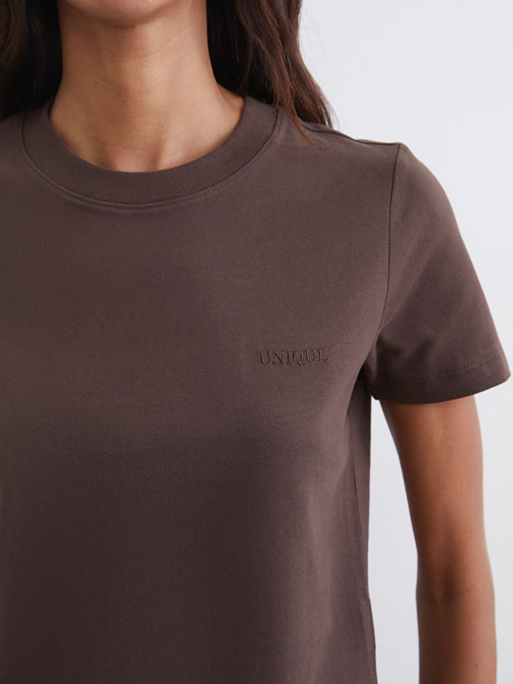 Әйелдер қоңыр Футболка-2