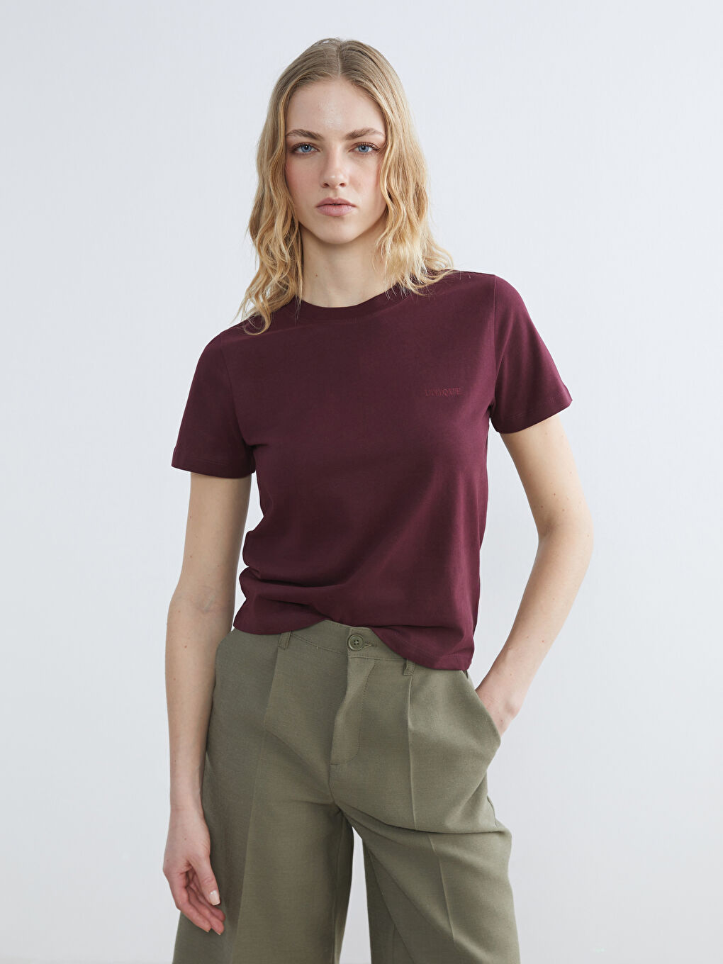 Әйелдер қою күлгін Футболка