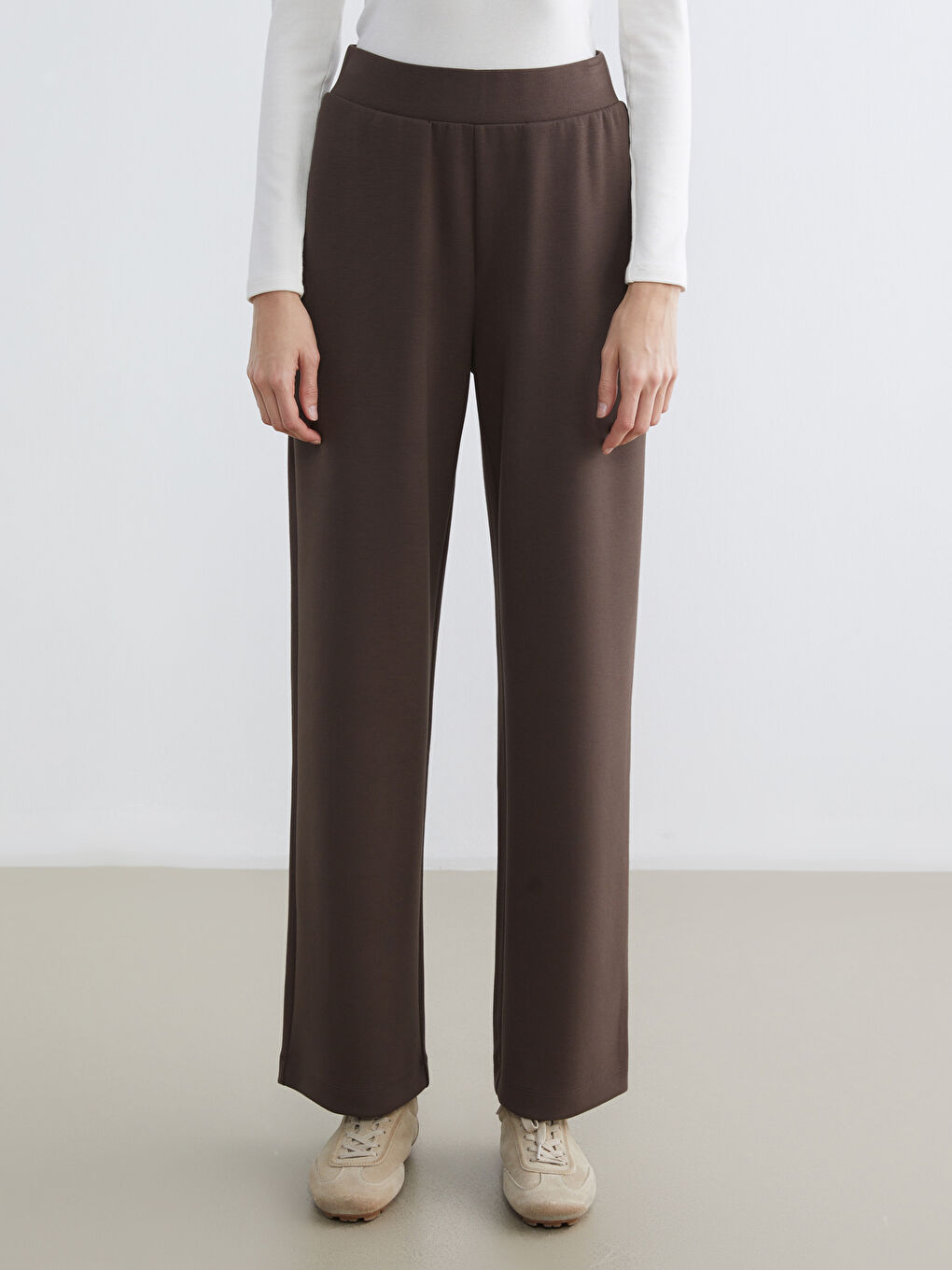 Wide-Leg Soft Touch Women's Sweatpants-1