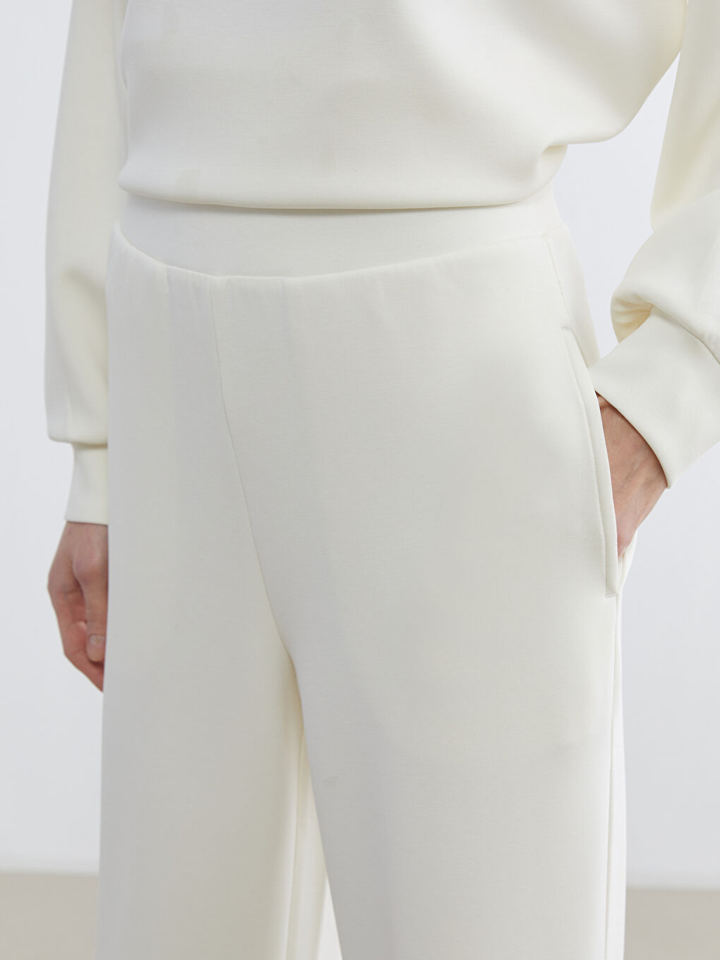 بنطال رياضي أصفر امرأة-2