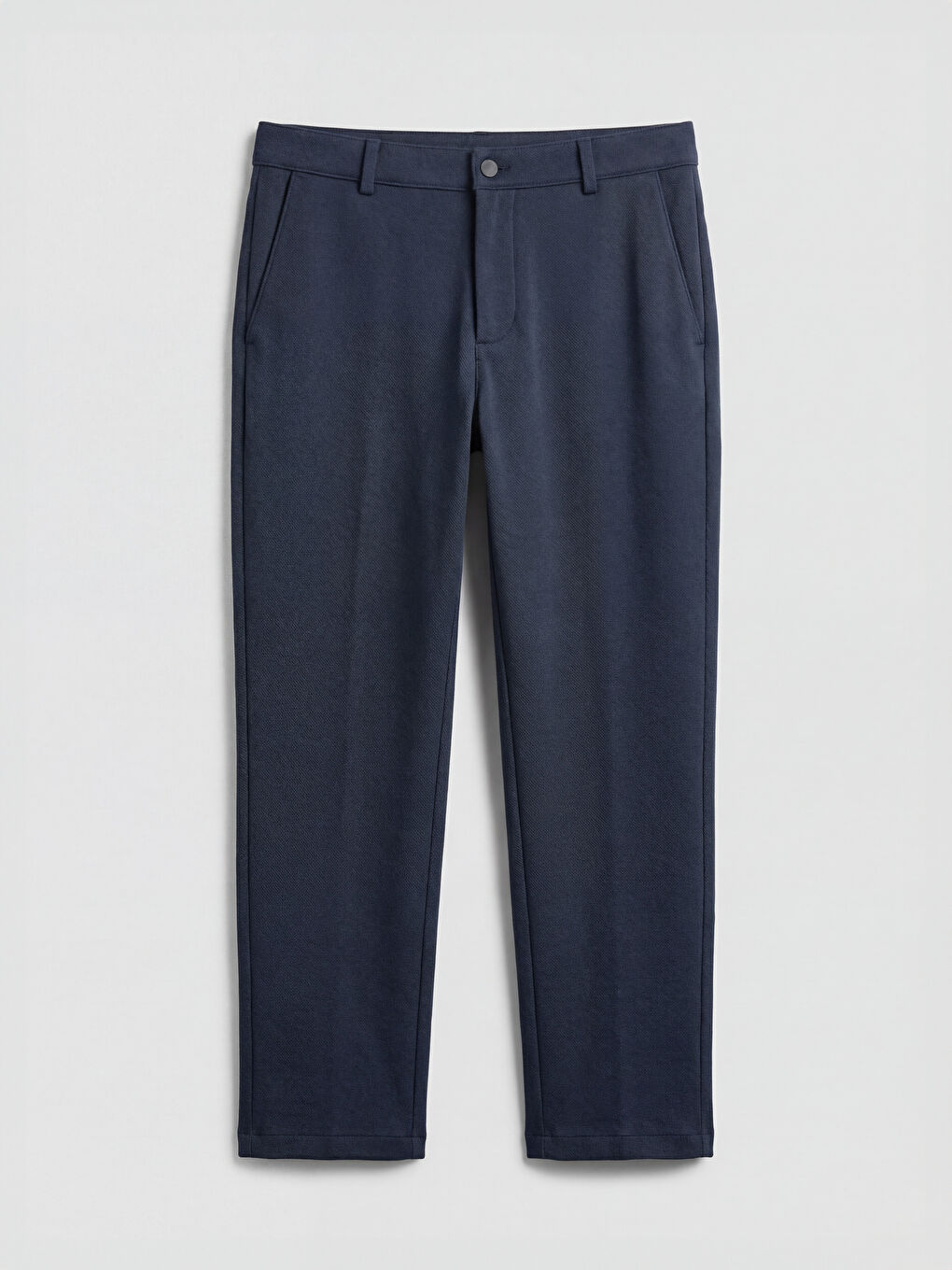 Regular Fit Textured Men's Trousers