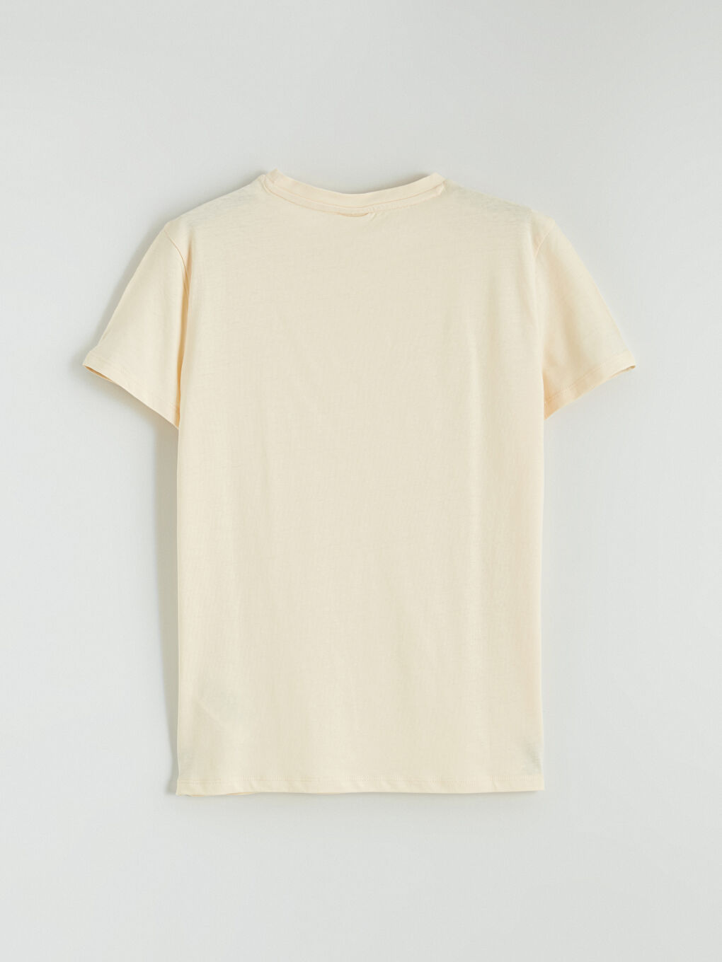 Sarı Çiçekli Kız Çocuk Tişört-2