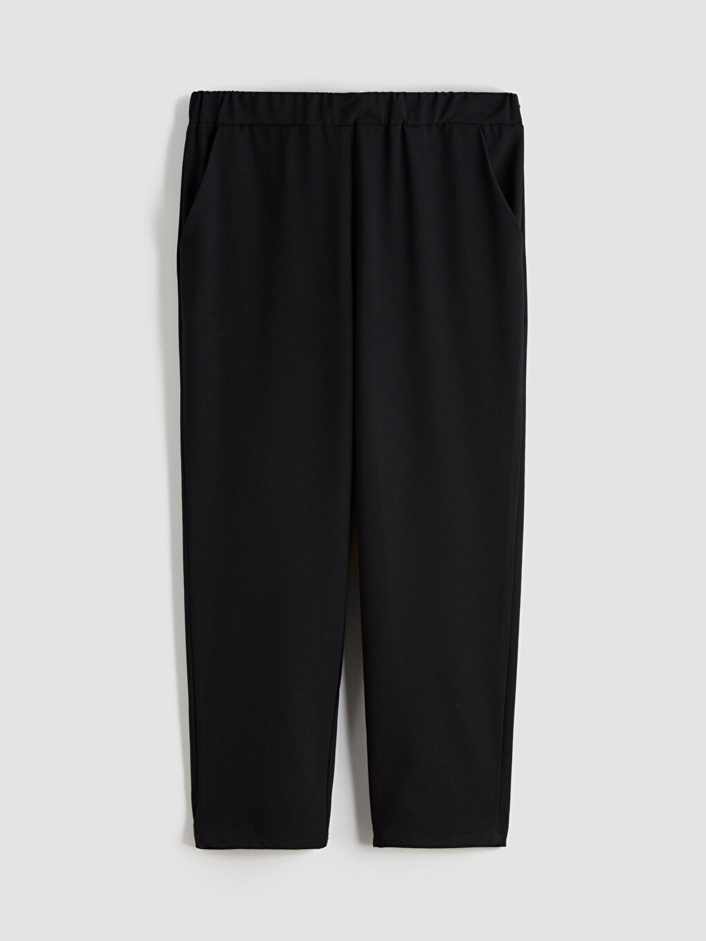 Pantalon Femme à Taille Élastique-5