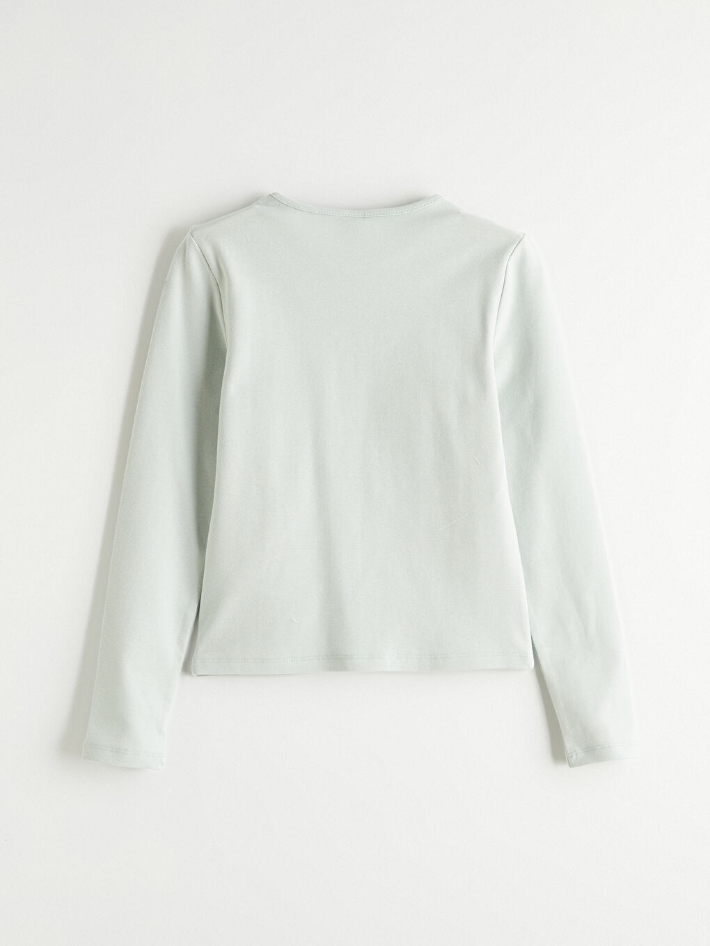 Girls' Embroidered Crew Neck T-Shirt-2