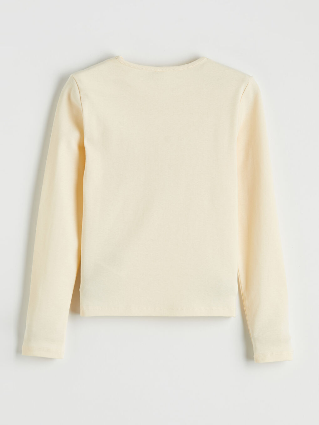 Embroidered Crew Neck T-shirt for Girls-1