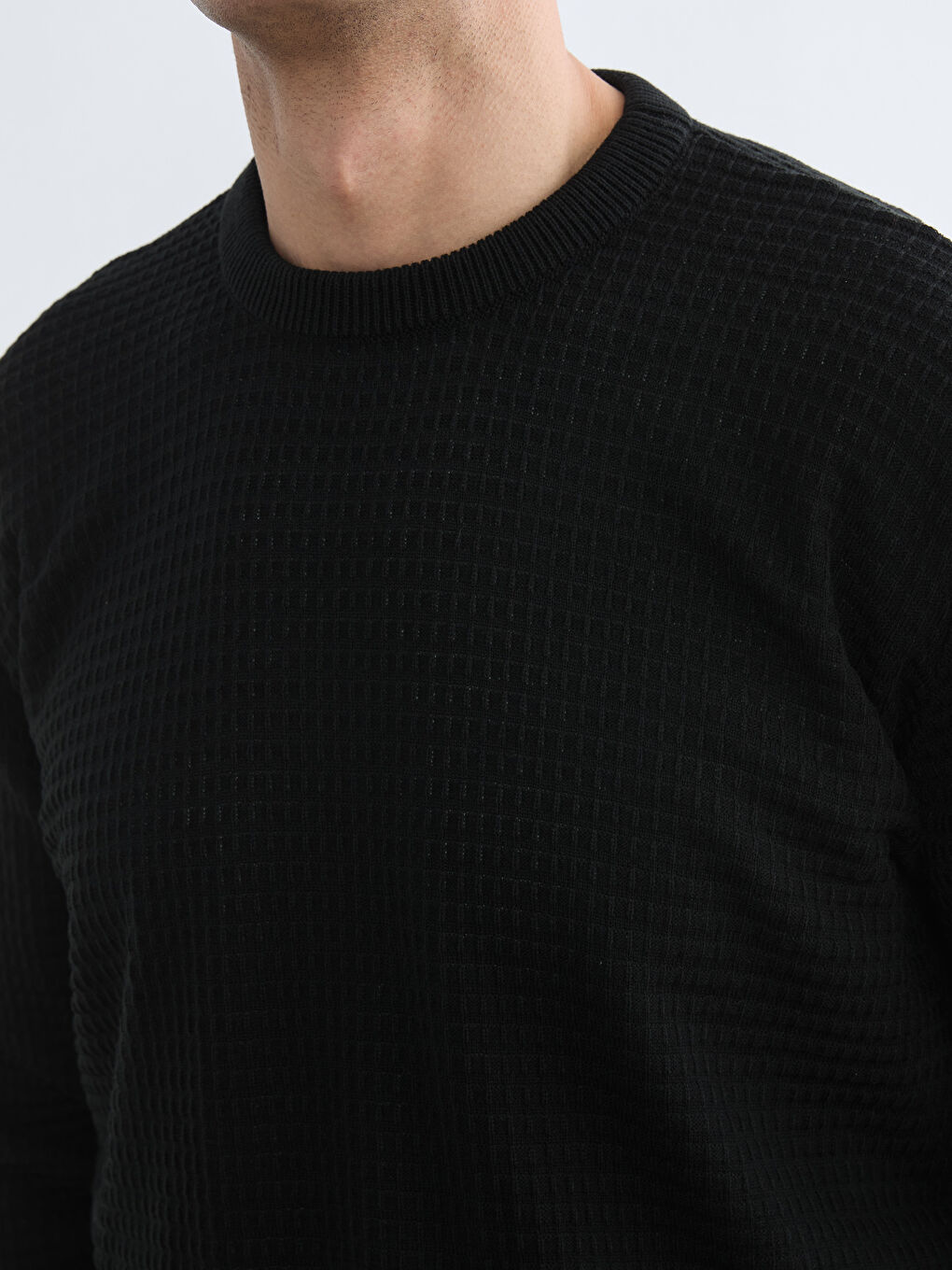 Man BLACK Sweater-2