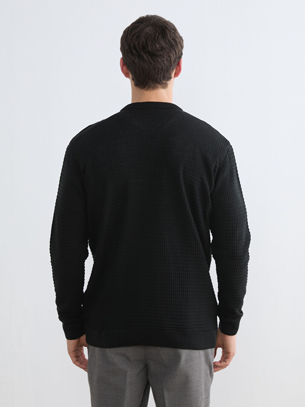 Man BLACK Sweater-3