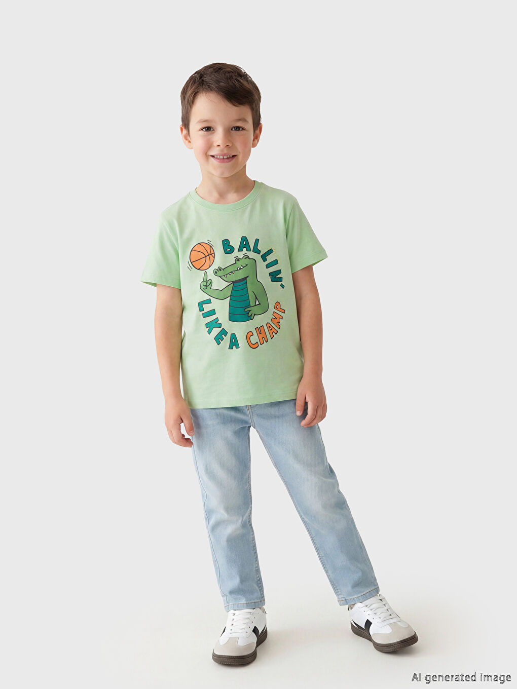 تيشيرت أخضر ولد-1