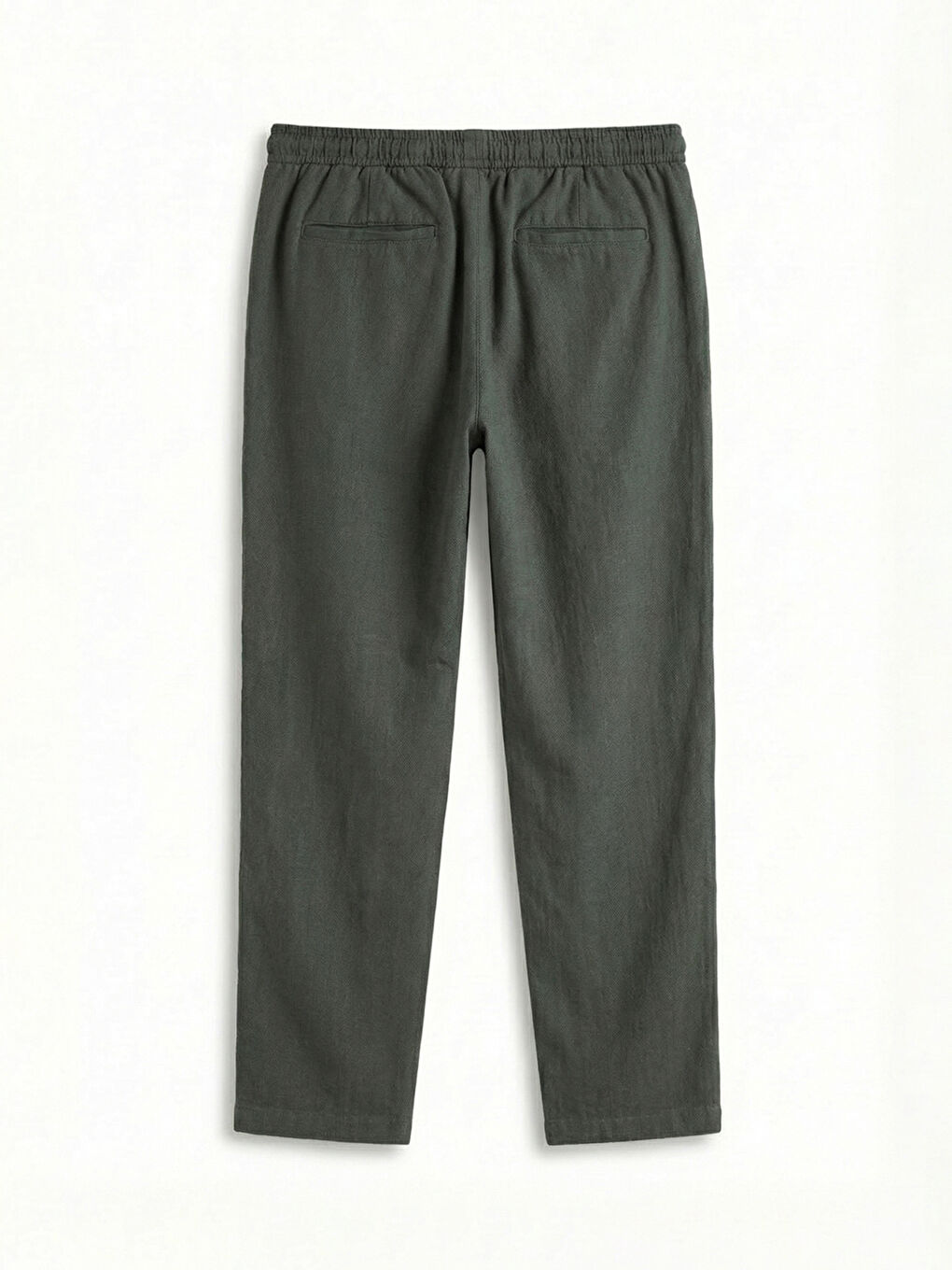 Men's Gabardine Trousers in a Classic Fit.-5