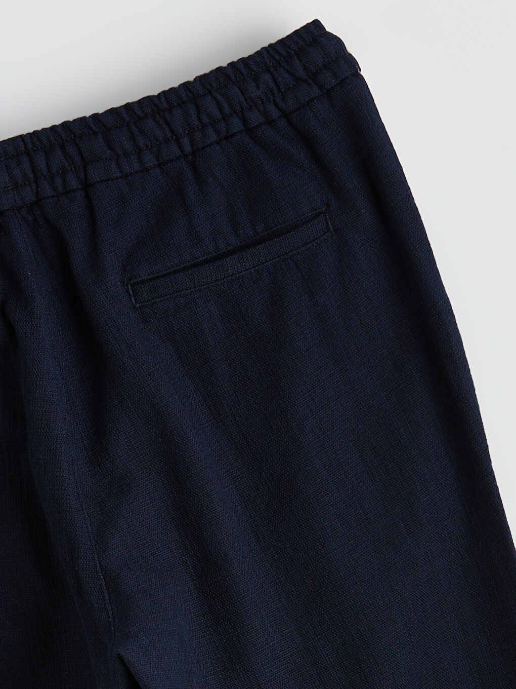 Lacivert Standart Kalıp Gabardin Erkek Pantolon-6