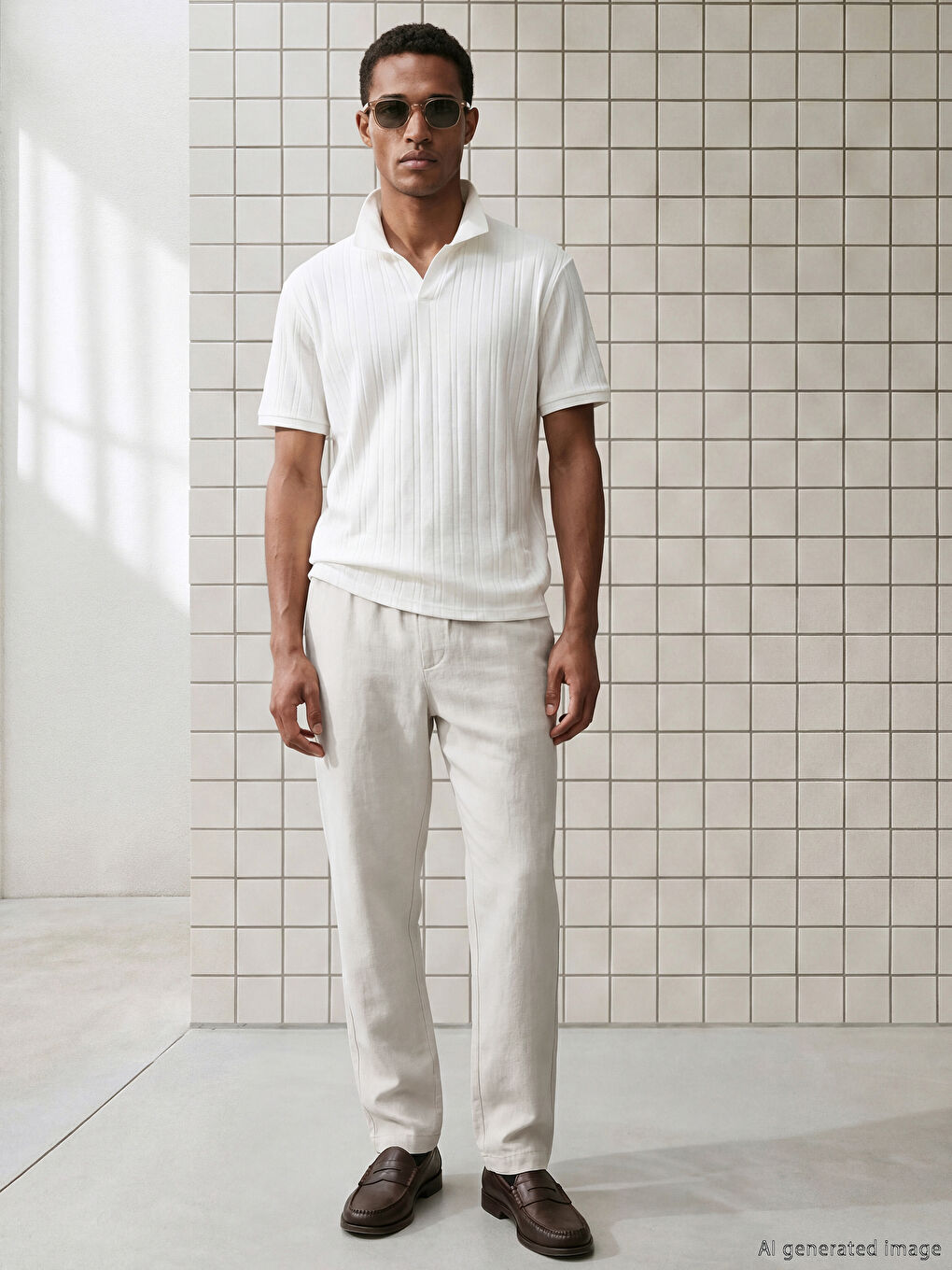 Standart Kalıp Gabardin Erkek Pantolon