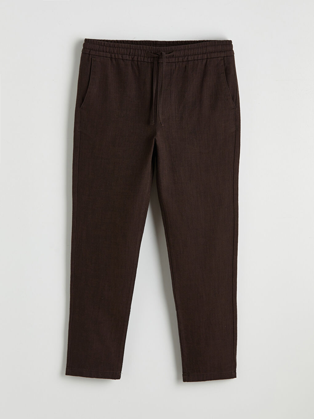 Regular Fit Gabardine Men's Trousers-3