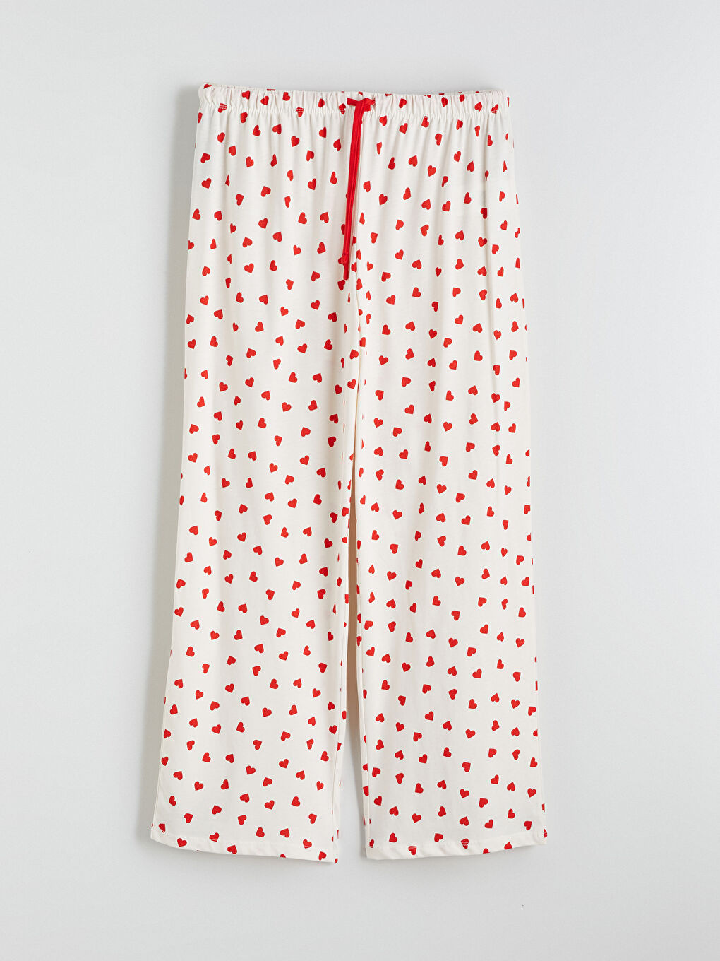 Ekru Gömlek Yaka Baskılı Hamile Pijama Takımı-7