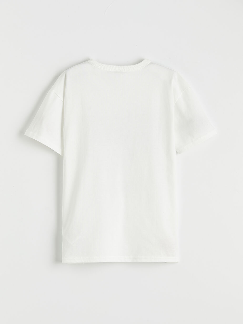 Ekru Erkek Çocuk Baskılı Tişört-1