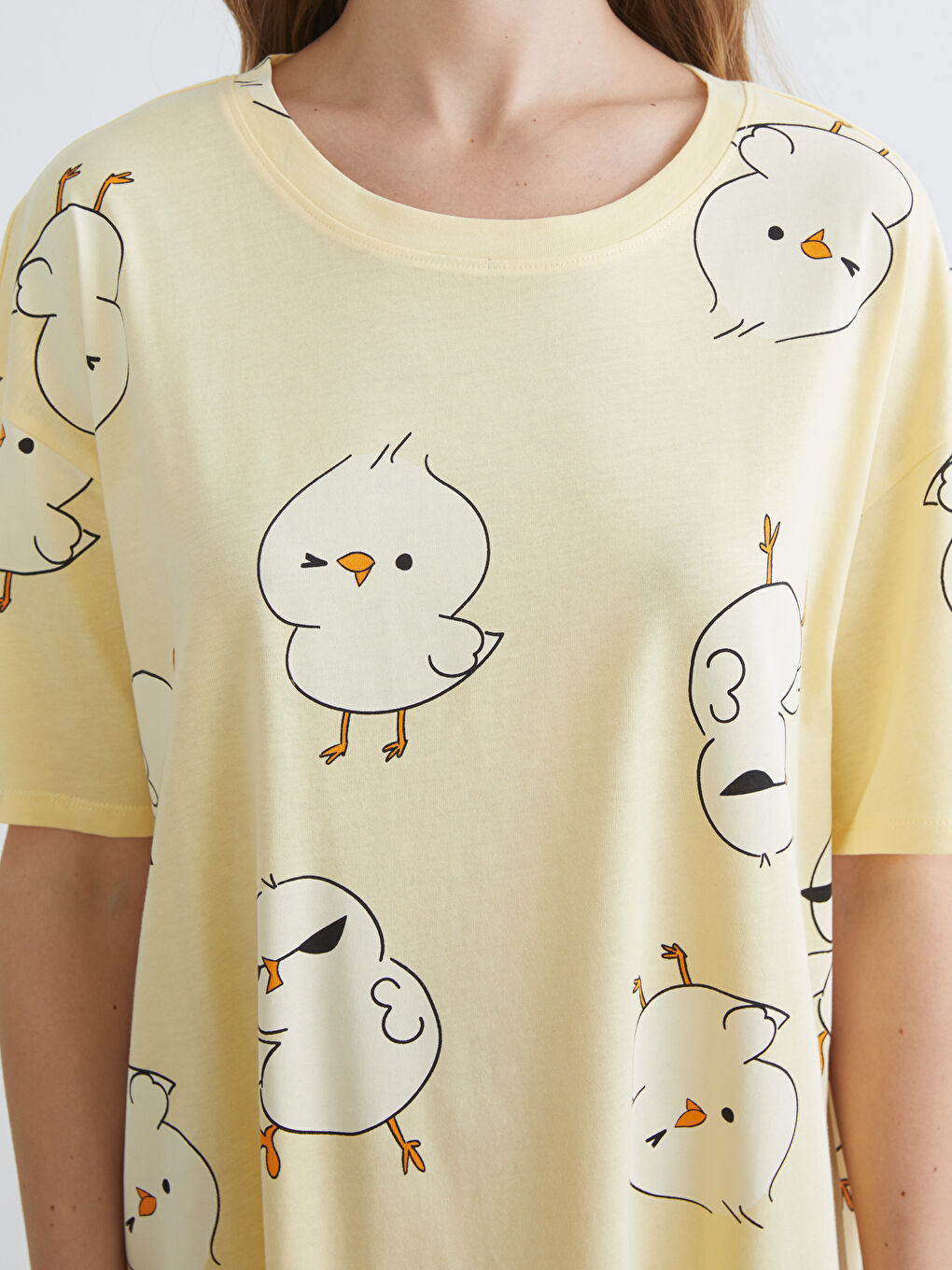 Женщины Жёлтый Ночная сорочка-2