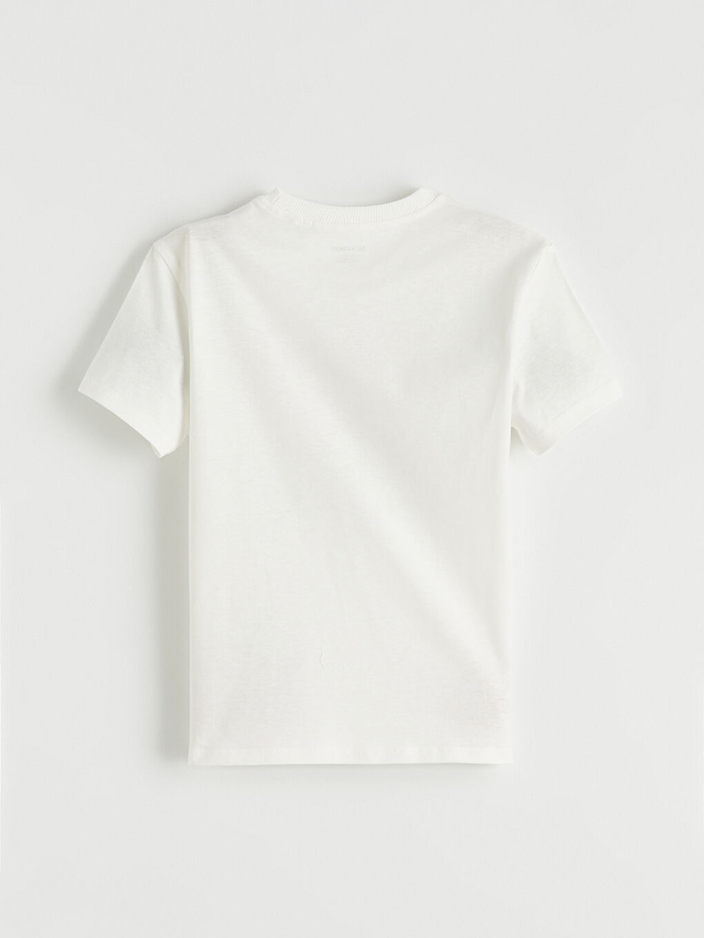 Ekru Bisiklet Yaka Baskılı Erkek Çocuk Tişört 2'li-3