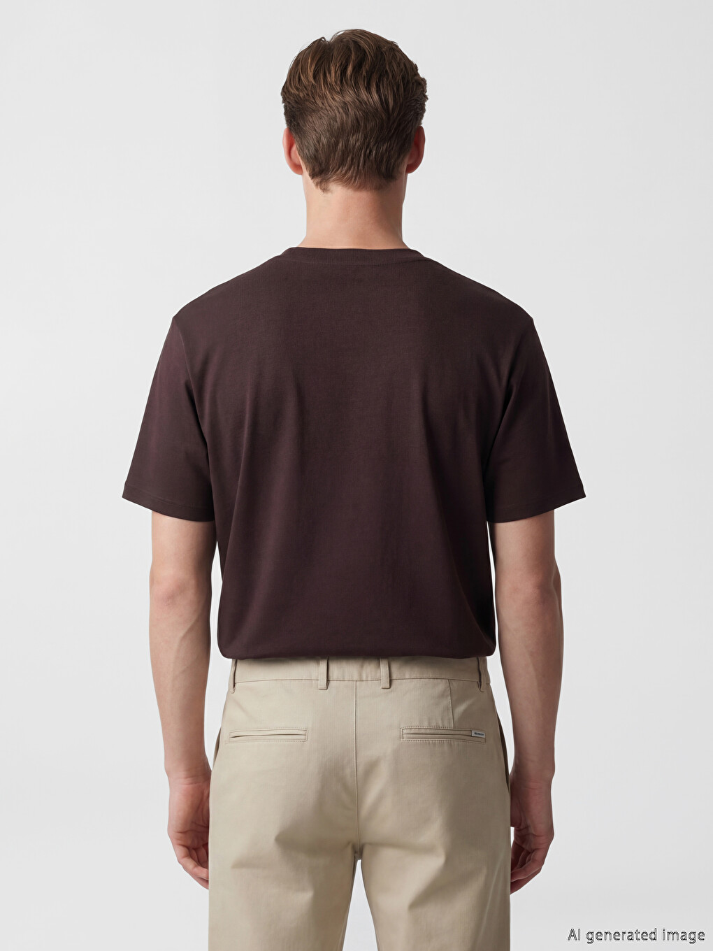 Regular Fit Thick Fabric T-shirt /03-4