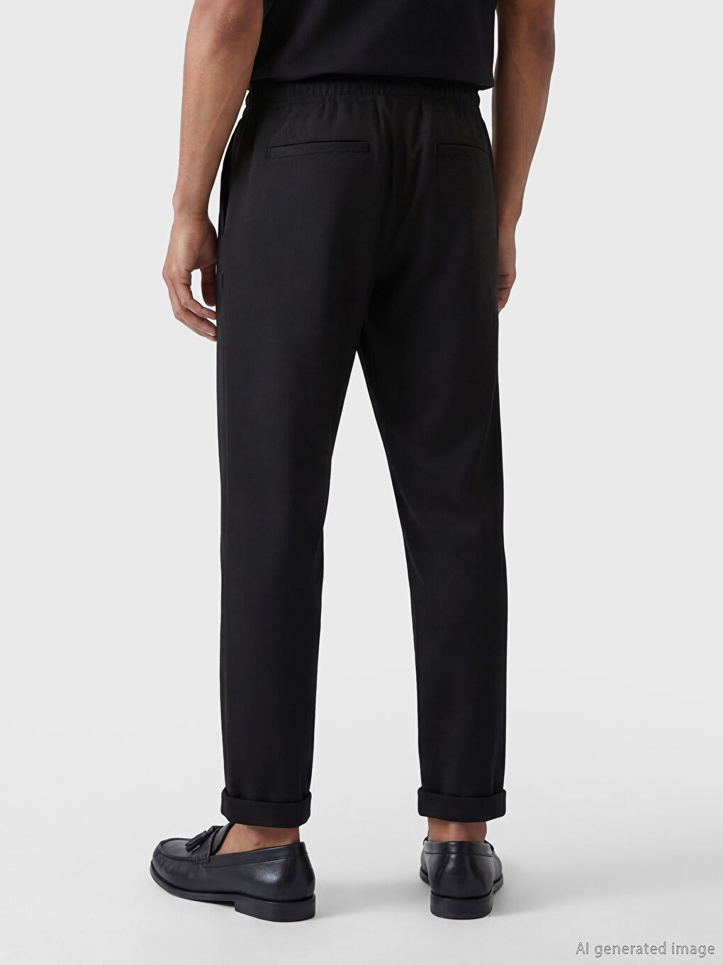 سروال رجالي بقصة عادية-2