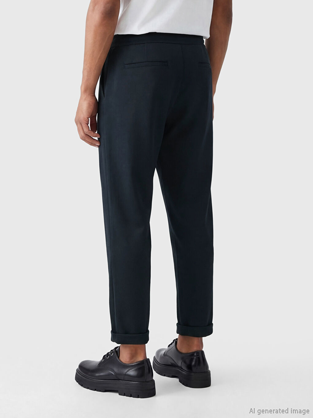 سروال رجالي بقصة عادية-2