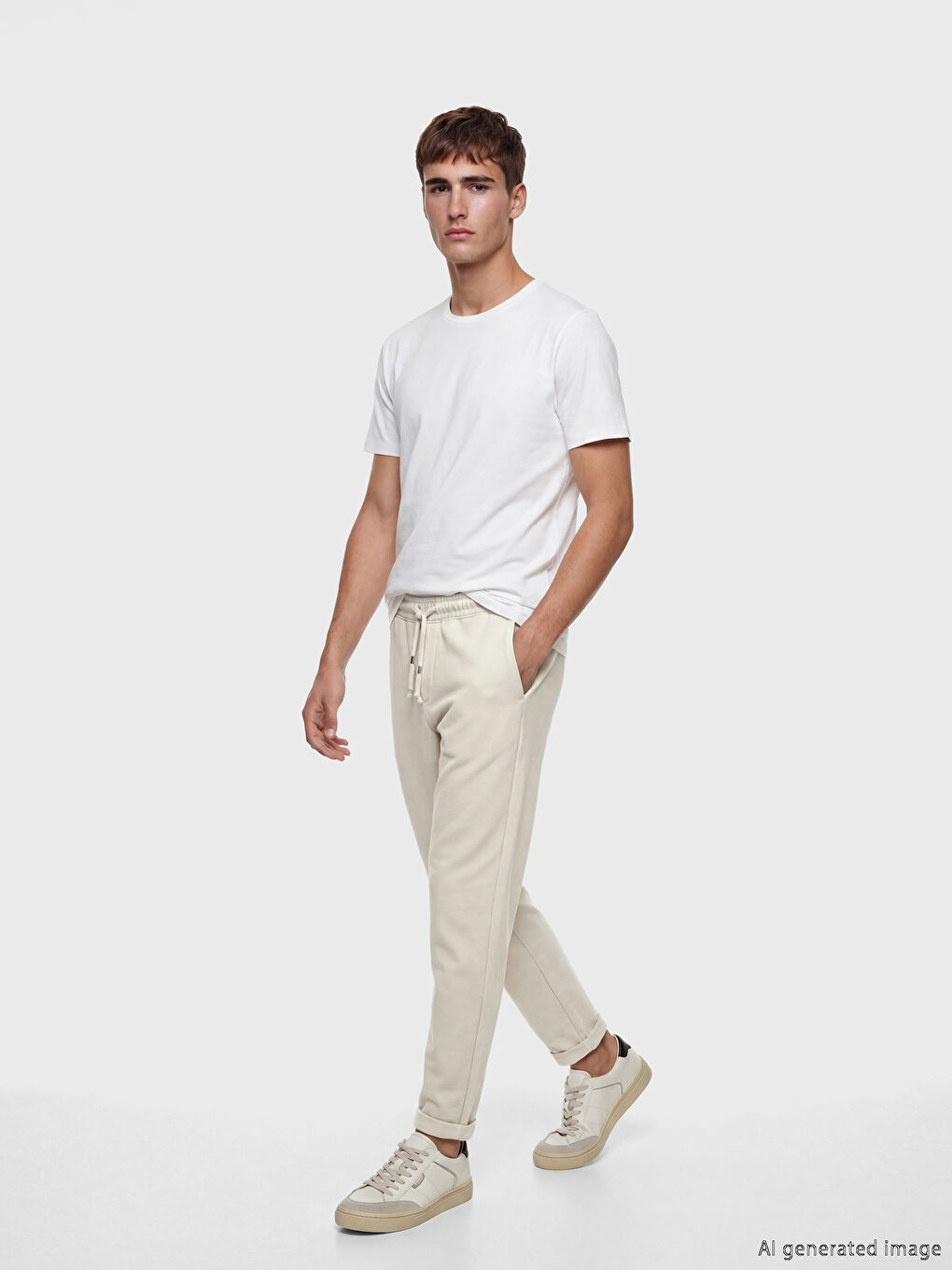 بنطلون رجالي بقصة عادية