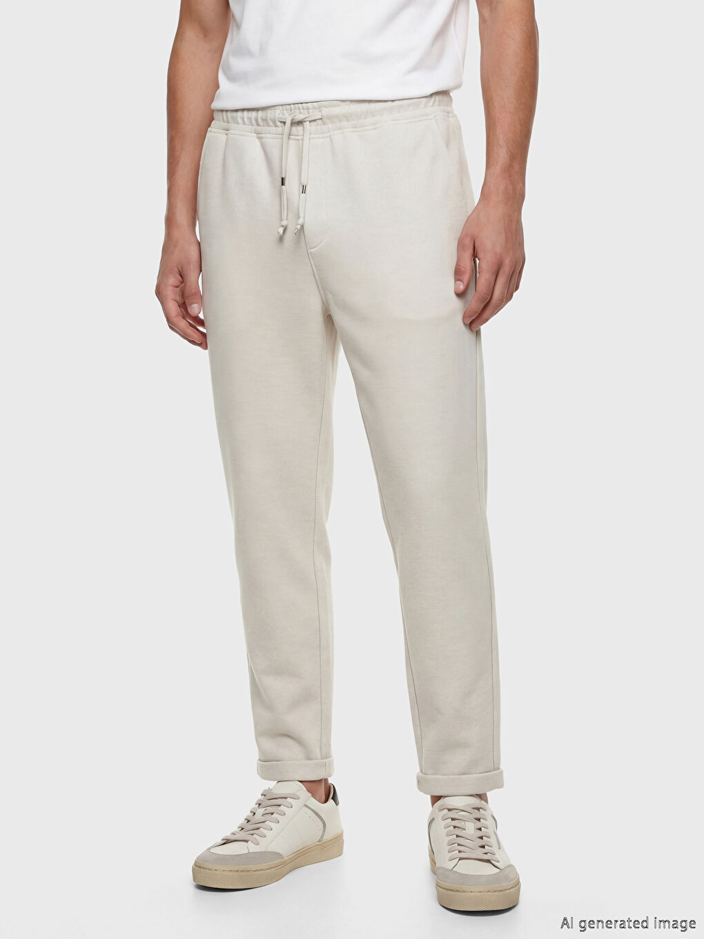 بنطلون رجالي بقصة عادية-1