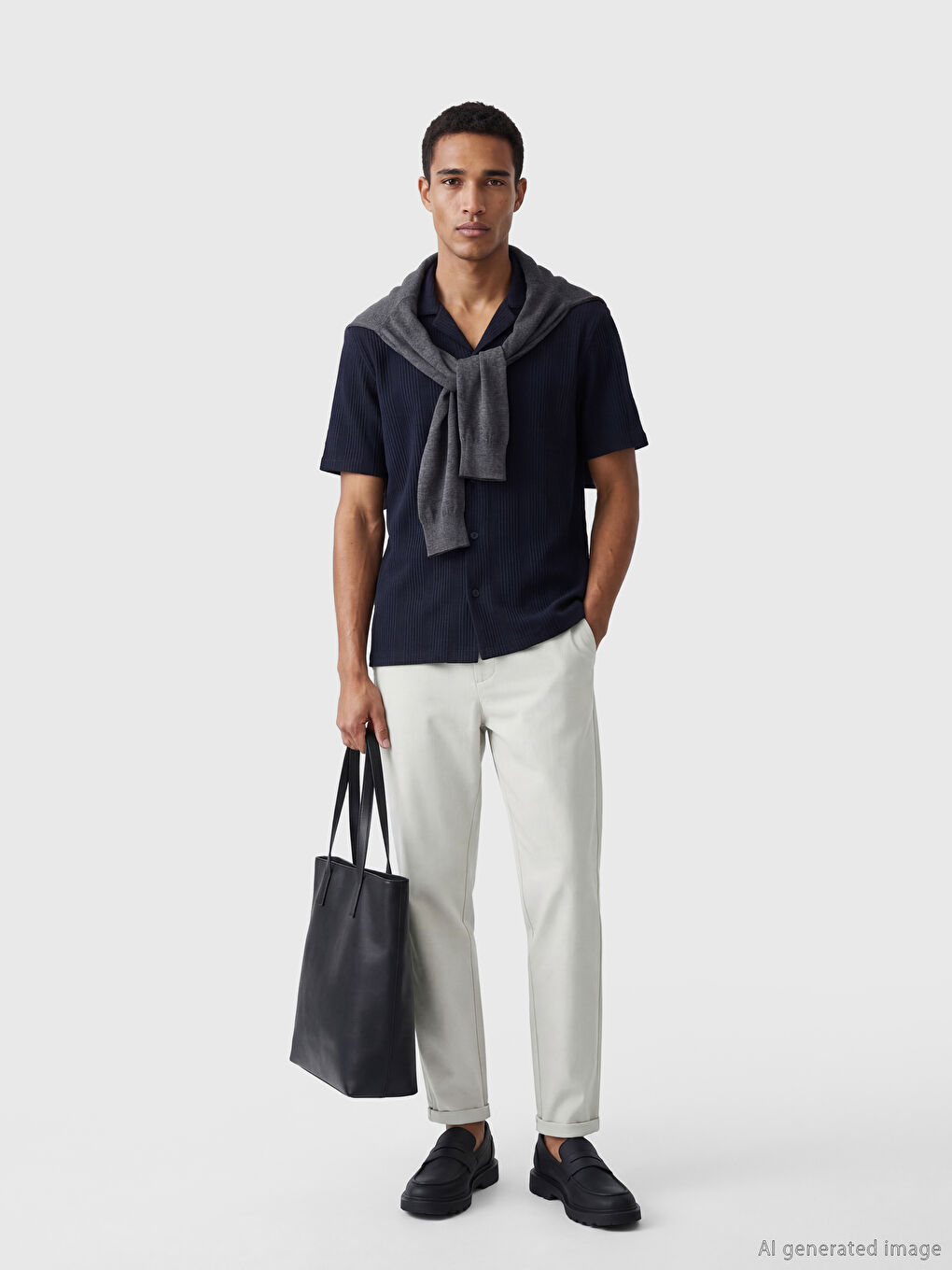 بنطال رجالي بقصة ضيقة