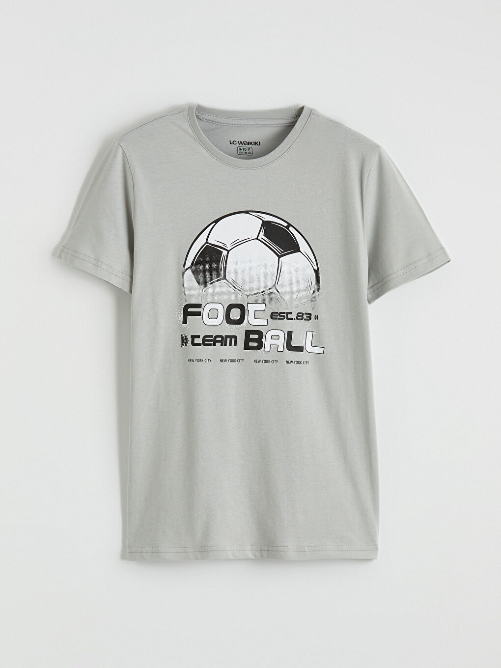 Gri Baskılı Erkek Çocuk Pijama Takım-1