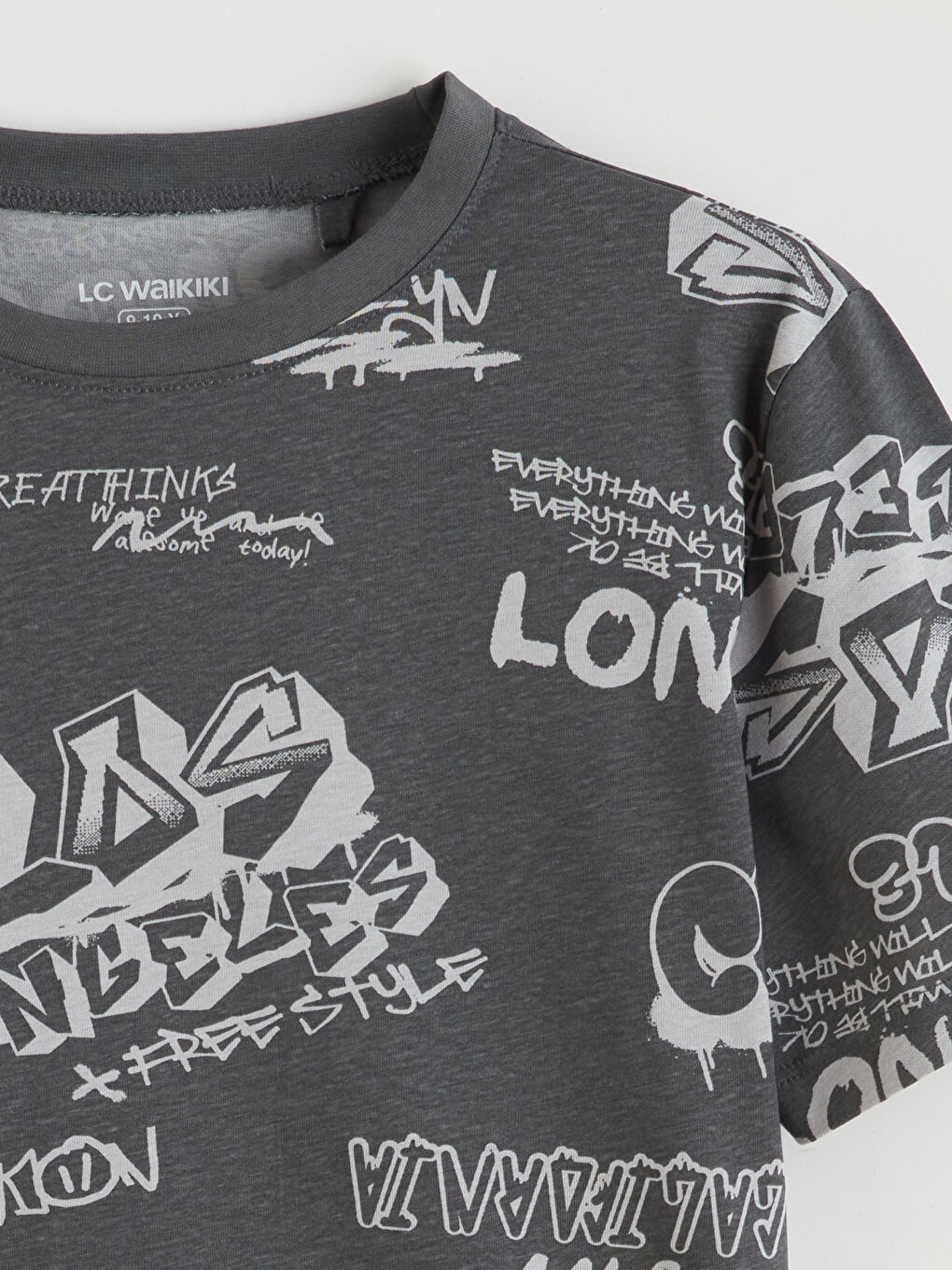 Boy GREY Shortie Pyjama Set-2