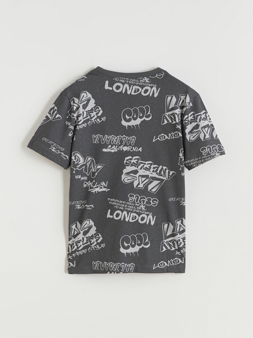 Boy GREY Shortie Pyjama Set-3