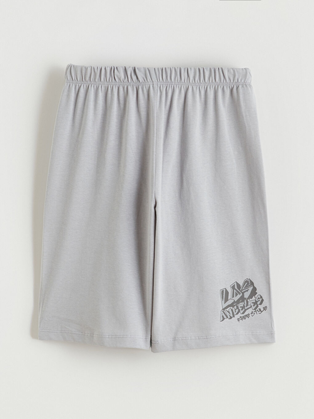 Boy GREY Shortie Pyjama Set-4