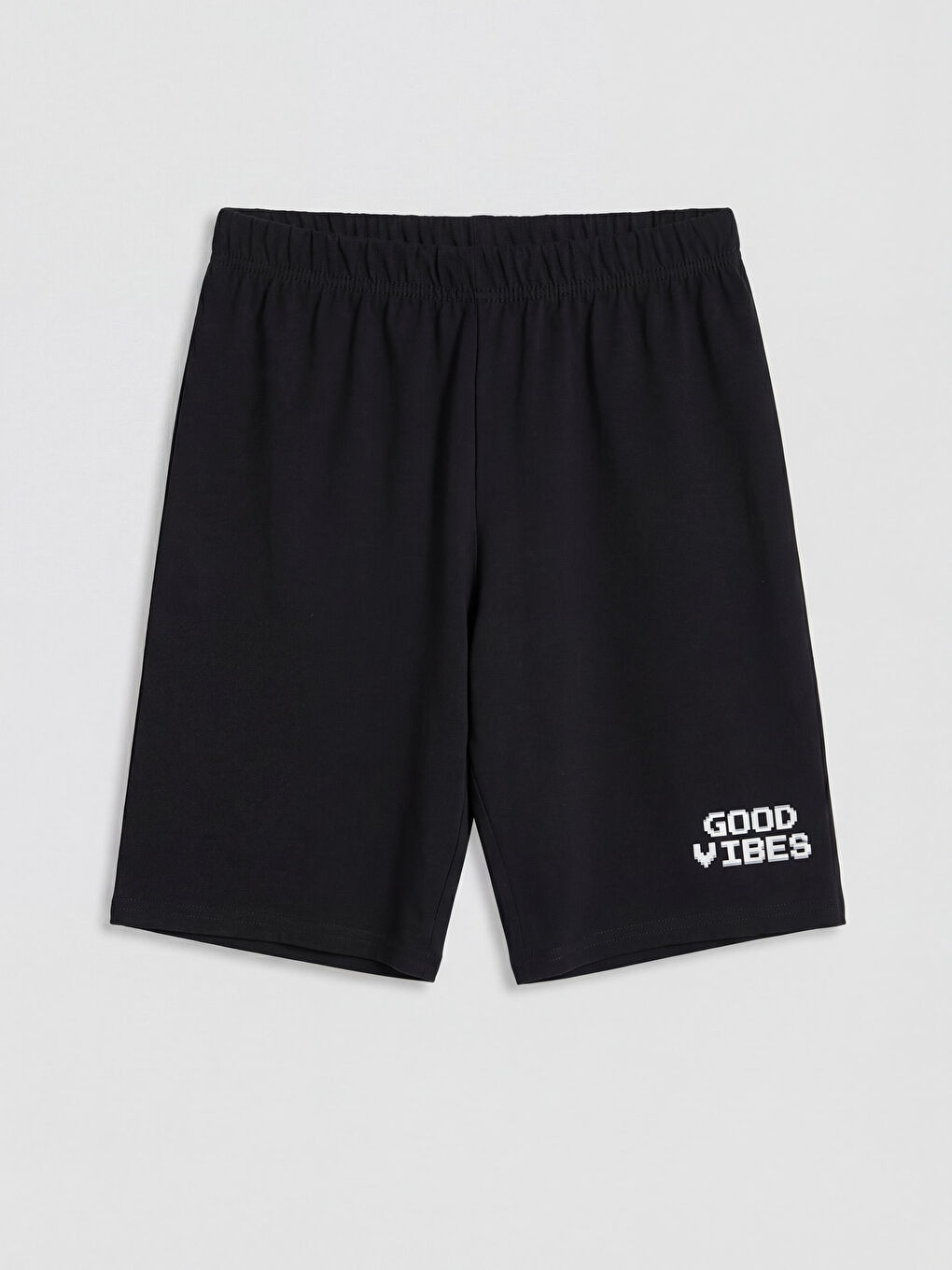 Beyaz New York Baskılı Erkek Çocuk Şortlu Pijama Takımı-4