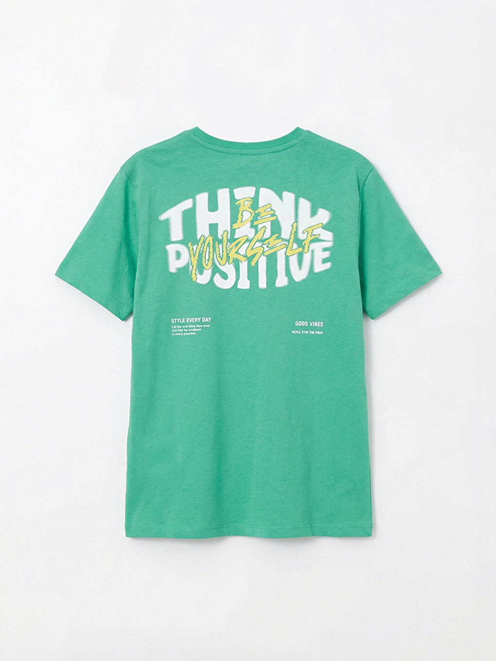 Yeşil Bisiklet Yaka Baskılı Erkek Çocuk Şortlu Pijama Takımı-2