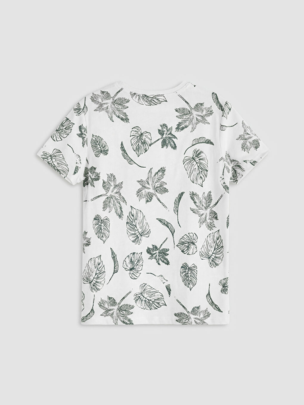 Yeşil Bisiklet Yaka Erkek Çocuk Şortlu Pijama Takımı-3