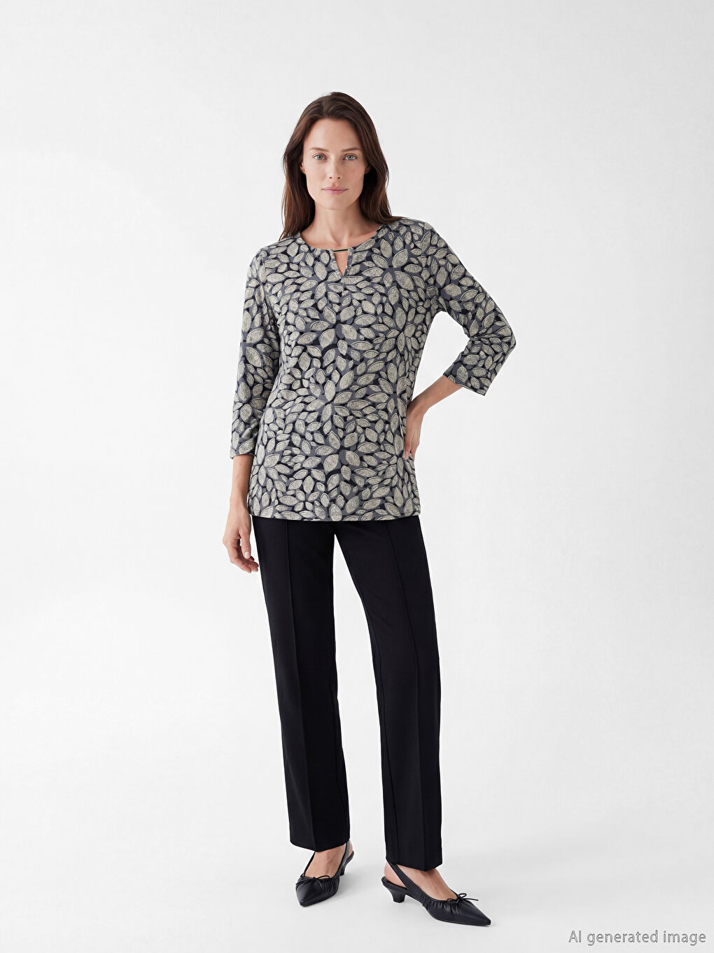 Woman BLACK Blouse-1